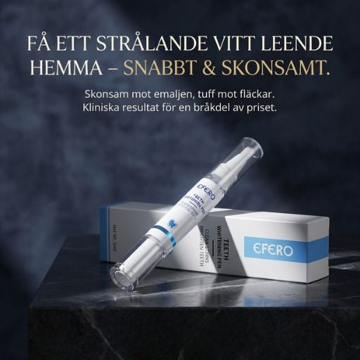 Kliniskt inspirerad tandblekningspenna